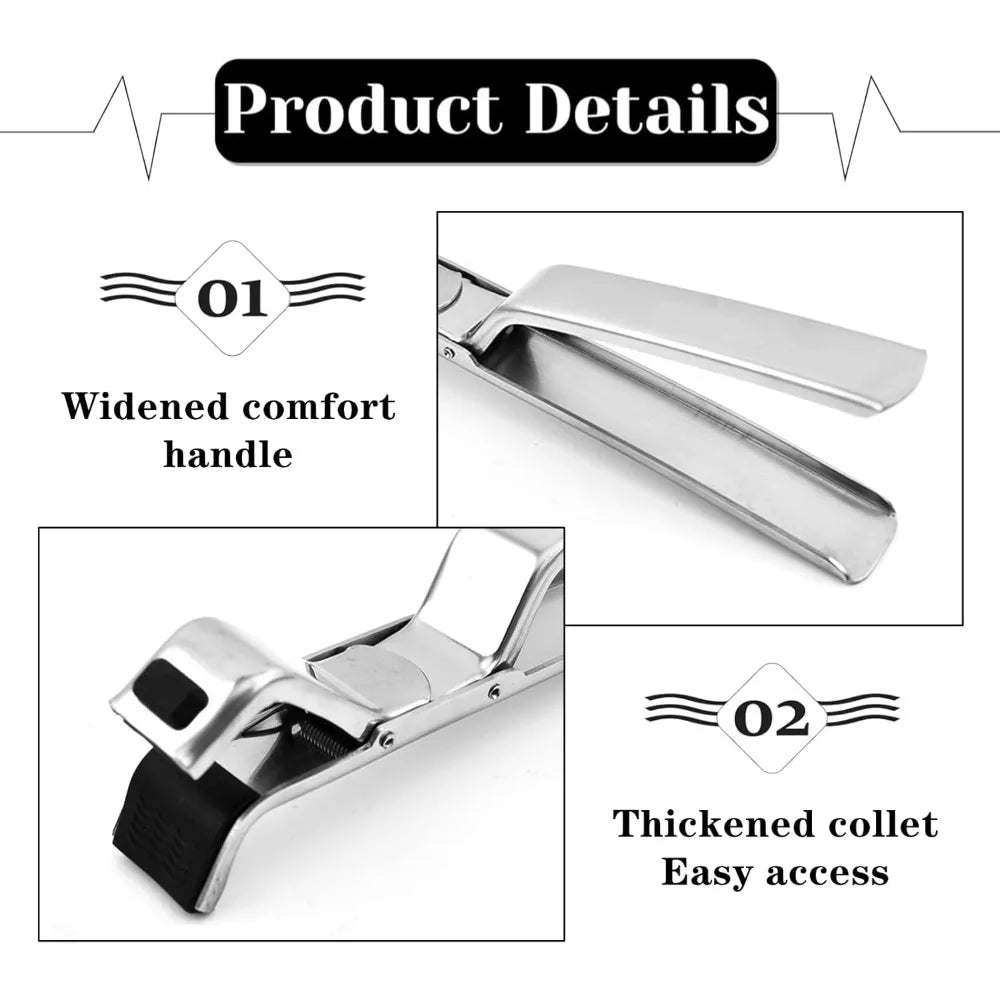 Stainless Steel Hot Plate Clips – Anti-Slip Pan & Bowl Gripper Kitchen Plate Gripper Nixie