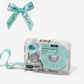 Phomemo A30 P15 Satin Fabric Ribbon Cartridges 12mm DIY Crafts Fabric Ribbon Cartridge Nixie Tiffany Blue
