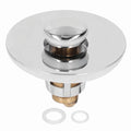 Push Button Sink Drain Stopper – Brass & Stainless Steel