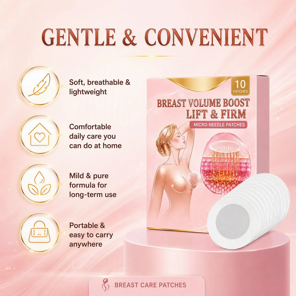 Chest Microneedle Patches – Hydrating & Firming Skin Care (10PCS) Chest Skincare Patches Nixie