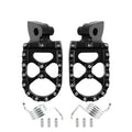Yamaha Tenere 700 CNC Footpegs 2019-2024 | 7075 Aluminum Motorcycle Footpegs Nixie Black