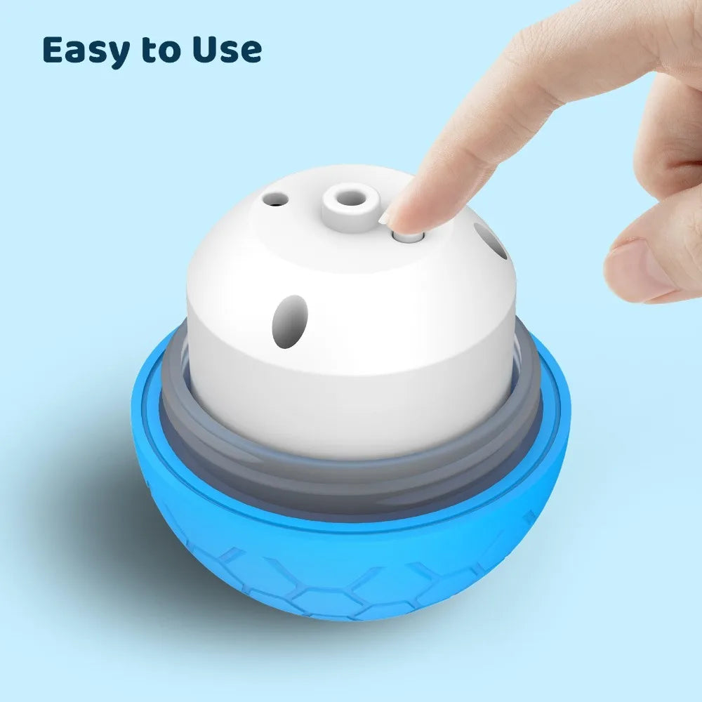 Interactive RGB Light-Up Rolling Dog Ball | Motion-Activated Toy