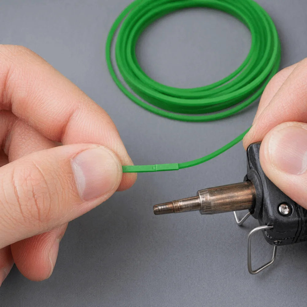 PU Round Drive Belt 4mm 10m – Green Polyurethane Belting Round Drive Belt Nixie