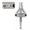 Broken Pipe Thread Extractor Tool – Hex Shank for 1/2"–1" Pipes