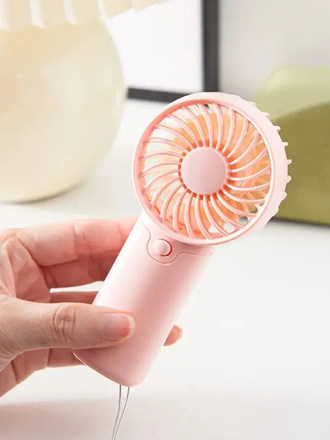 Handheld Mini Fan with Wristband – Portable Desktop Fan Handheld Mini Fan Nixie