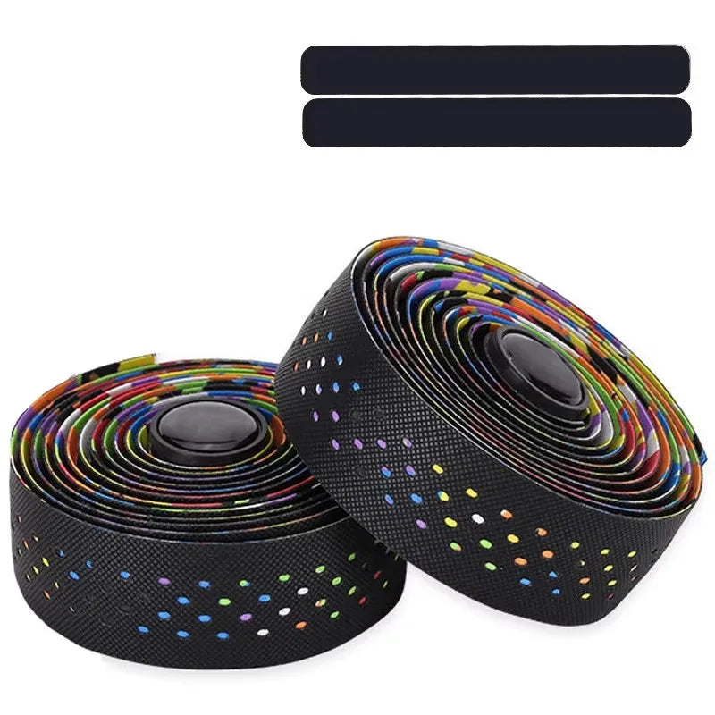 BUCKLOS Bike Handlebar Tape | Non-Slip Road & Gravel Bar Wrap Bicycle Handlebar Tape Nixie MULTICOLOR