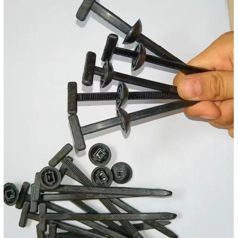Universal Nylon Cable Tie Clips Car Auto Fastener Screw Replacement Auto Fastener Clips Nixie