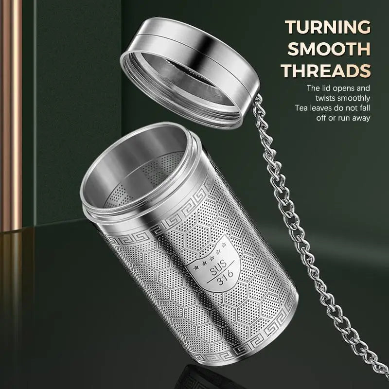 316 Stainless Steel Tea Infuser Ultra-Fine Mesh with Chain Tea Infuser Nixie