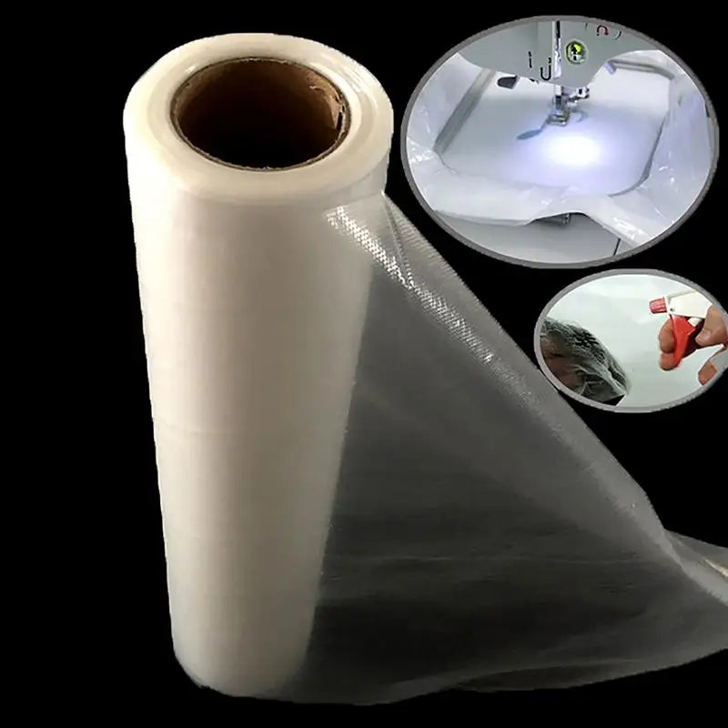 Water Soluble PVA Topping Film 11.8" x 10 Yd Embroidery Stabilizer Embroidery Stabilizer Nixie