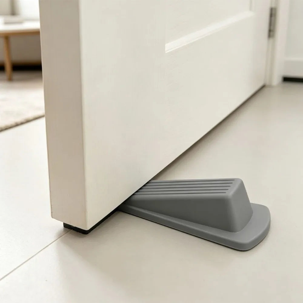 PVC Door Stopper Wedge – Non-Slip No-Drill Door Holder Door Stopper Wedge Nixie
