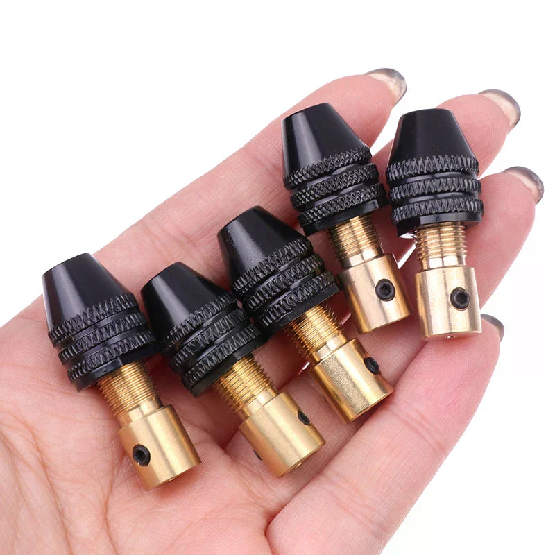 Mini Drill Chuck Collet Set 0.3–3.4mm | DC Motor Tool Fixture Drill Chuck Collet Nixie