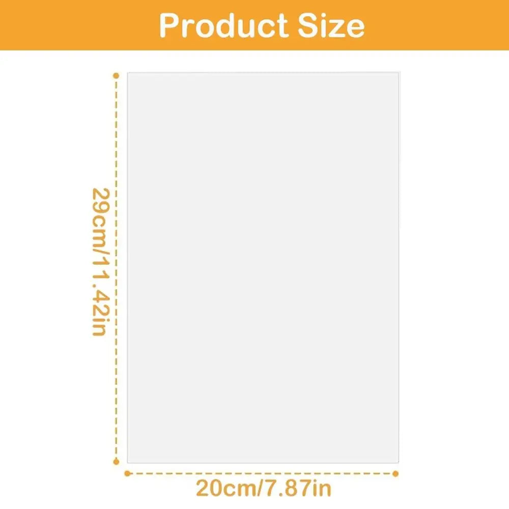 Printable Shrink Plastic Sheets 29x20cm – DIY Keychains & Crafts