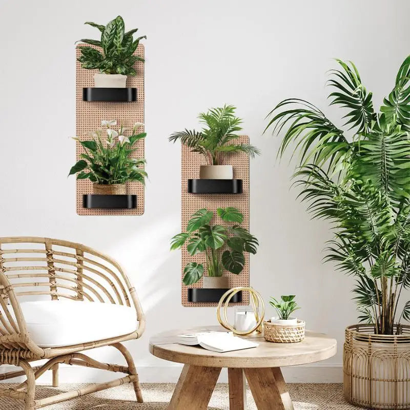 2Pcs Monstera Green Leaf Wall Stickers – Waterproof Peel & Stick