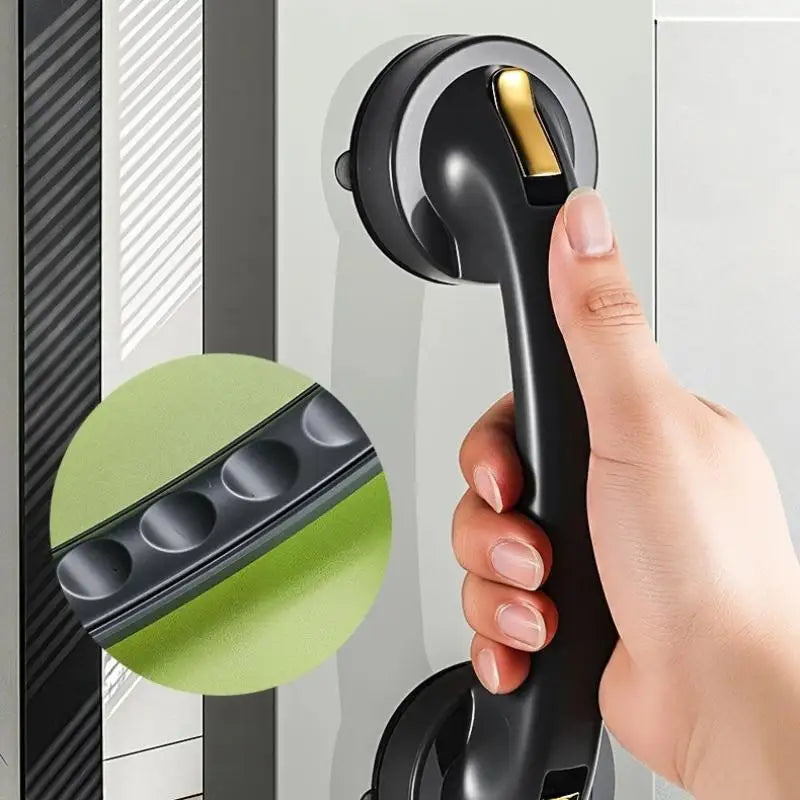 Suction Grab Bar – Non-Slip Shower Handle for Bathtub Safety Bathroom Grab Bar Nixie