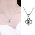 Hollow Flower CZ Jewelry Set – Necklace, Earrings & Bracelet CZ Jewelry Set Nixie Necklace