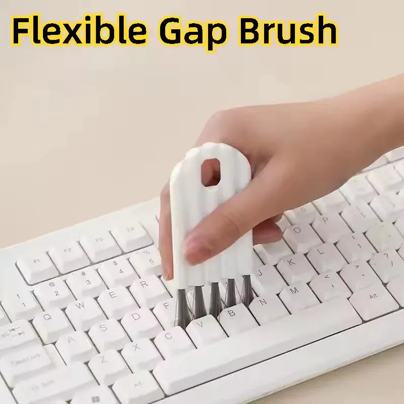 Bendable Keyboard Cleaning Brush – Soft Wool Duster Tool Keyboard Cleaning Brush Nixie