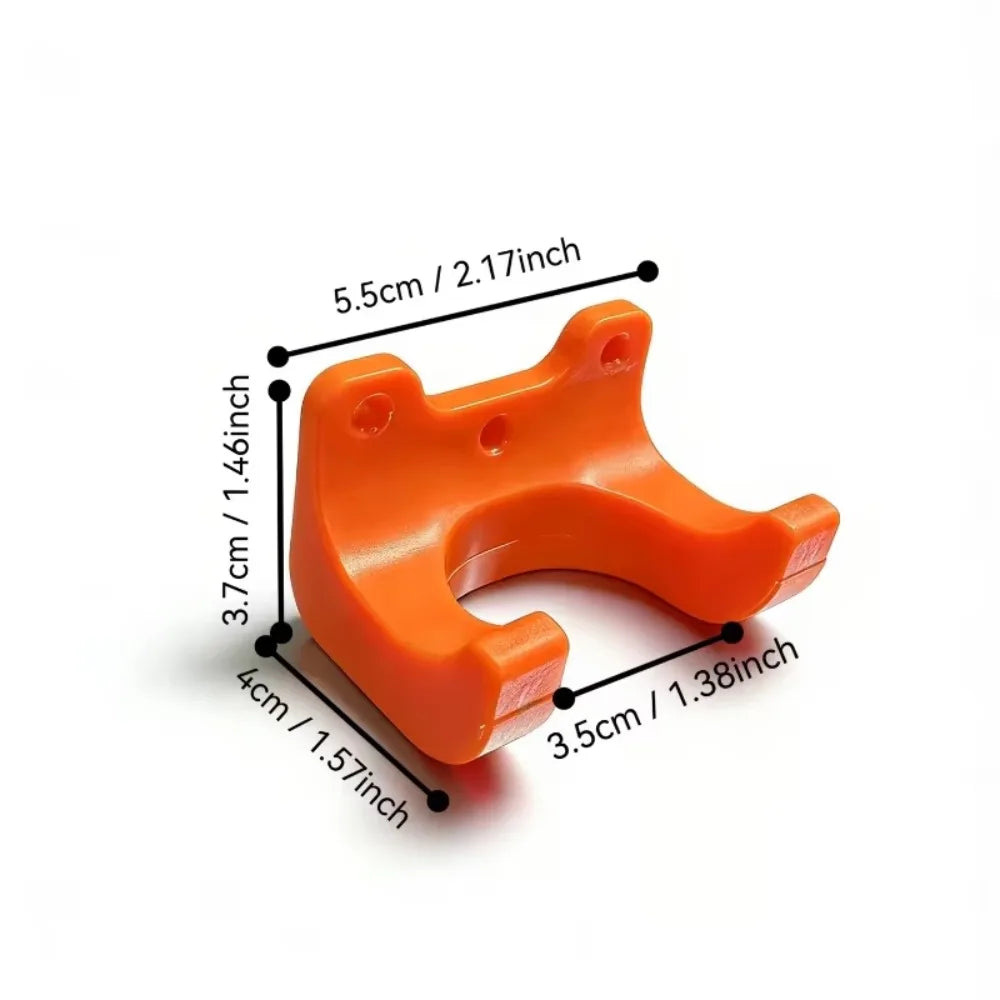 Wall Mount Garden Tool Hanger 35mm Plastic Storage Rack