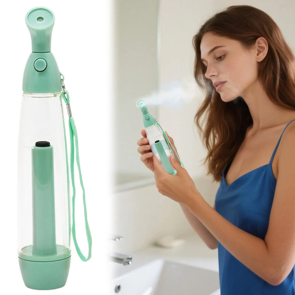 Portable Face Mist Sprayer – Mini Cooling Bottle 60ml