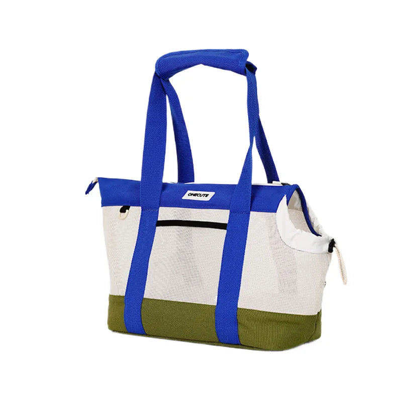 Breathable Pet Shoulder Carrier Bag – Travel Tote for Cats & Dogs Pet Carrier Bag Nixie