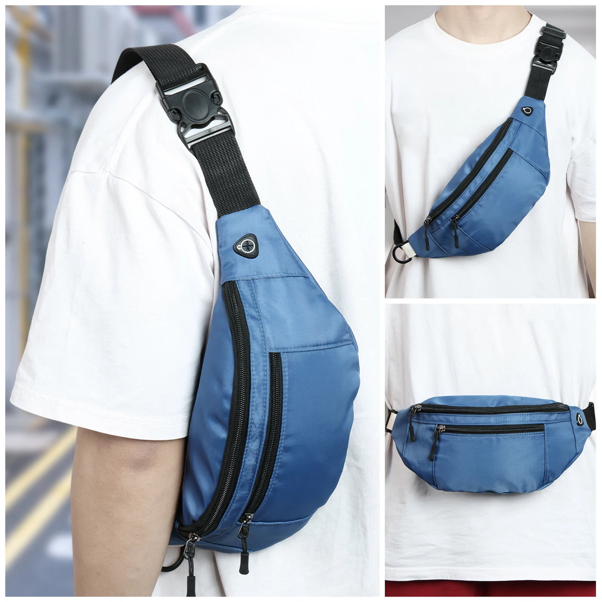 Waterproof Fanny Pack Crossbody Belt Bag for Travel & Hiking Crossbody Fanny Pack Nixie