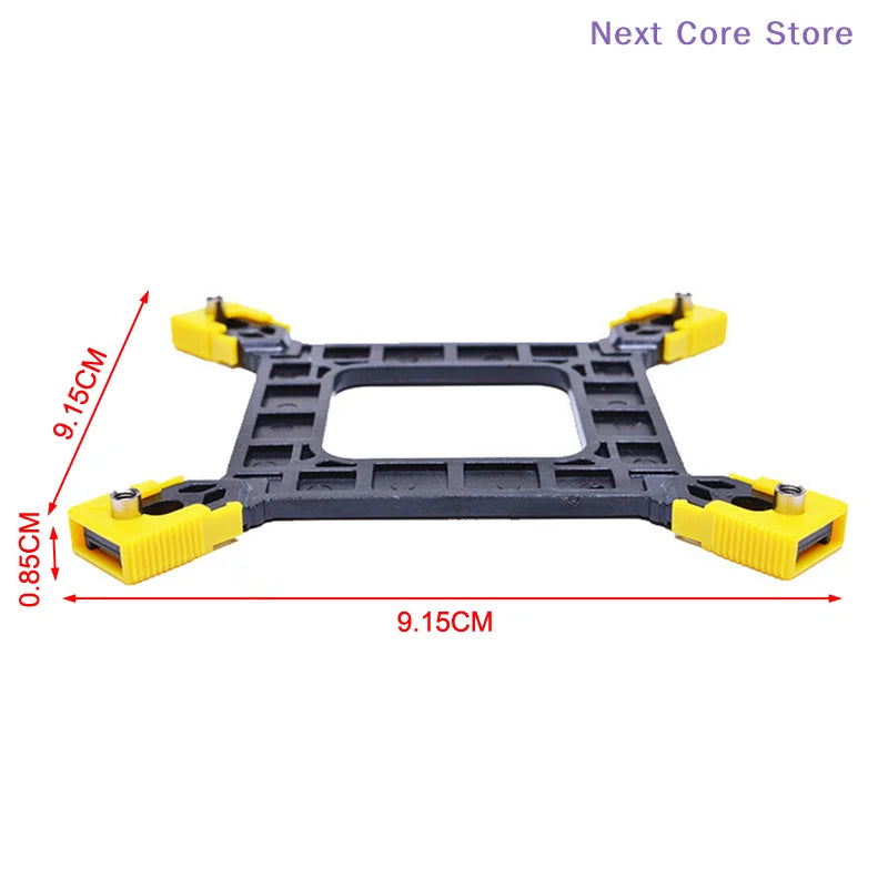 CPU Cooler Backplate Bracket LGA775/115X/1200/1366 Universal Base CPU Cooler Bracket Nixie