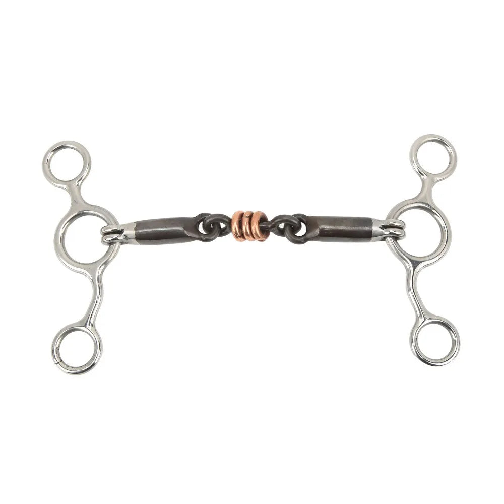 Stainless Steel Horse Gag Snaffle Ring 145mm – Corrosion Resistant Horse Snaffle Bit Nixie