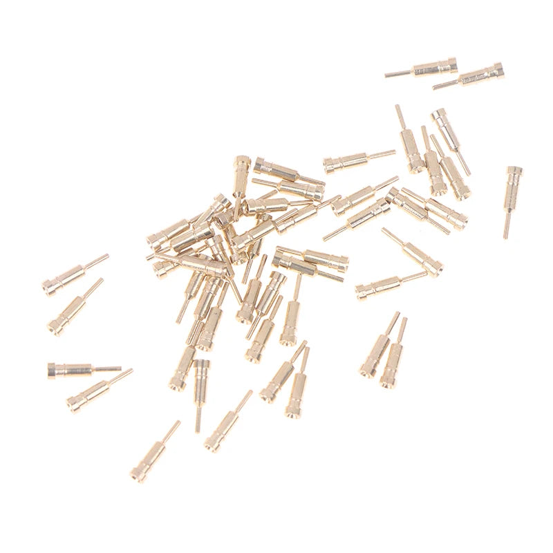 50pcs Nixie VFD Tube Socket Female Pins IN-14 IN-16 IN-19 QS18 Tube Socket Pins Nixie