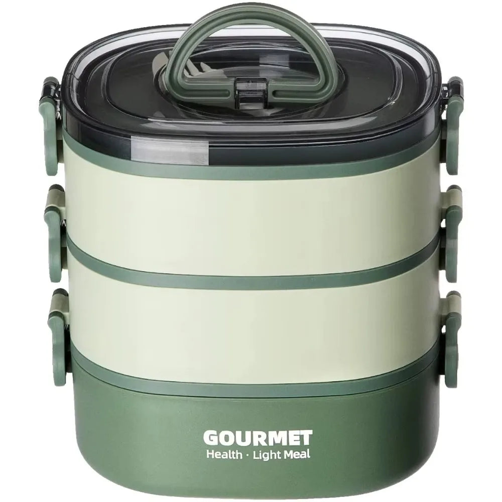 Multi-Layer Lunch Box Large Capacity Microwave Safe Container
