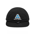 Breathable Unisex Foldable Short Brim Baseball Cap – Adjustable Baseball Cap Nixie Black Adult