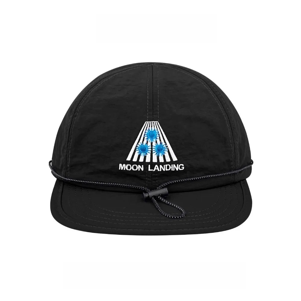 Breathable Unisex Foldable Short Brim Baseball Cap – Adjustable Baseball Cap Nixie Black Adult