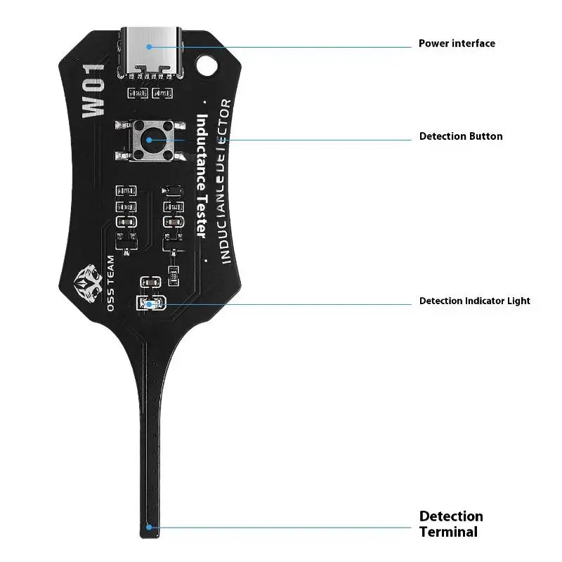 Inductor Coil Tester – PC Motherboard Repair Detection Tool Inductor Coil Tester Nixie