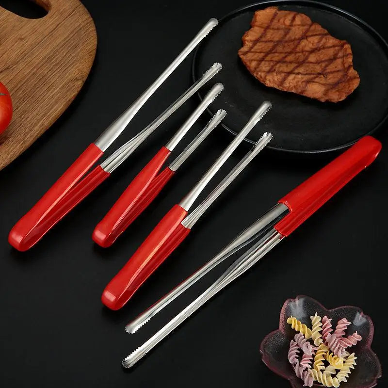 304 Stainless Steel BBQ Tongs – Food Cooking Clip, 3 Sizes BBQ Cooking Tongs Nixie