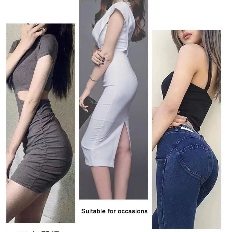 Natural Latex Hip Lifting Shaper Pants – Padded Butt Underwear Hip Lifting Shapewear Nixie