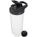 28 oz Protein Shaker Bottle with Ball Whisk & Handle Protein Shaker Bottle Nixie Black 700ML