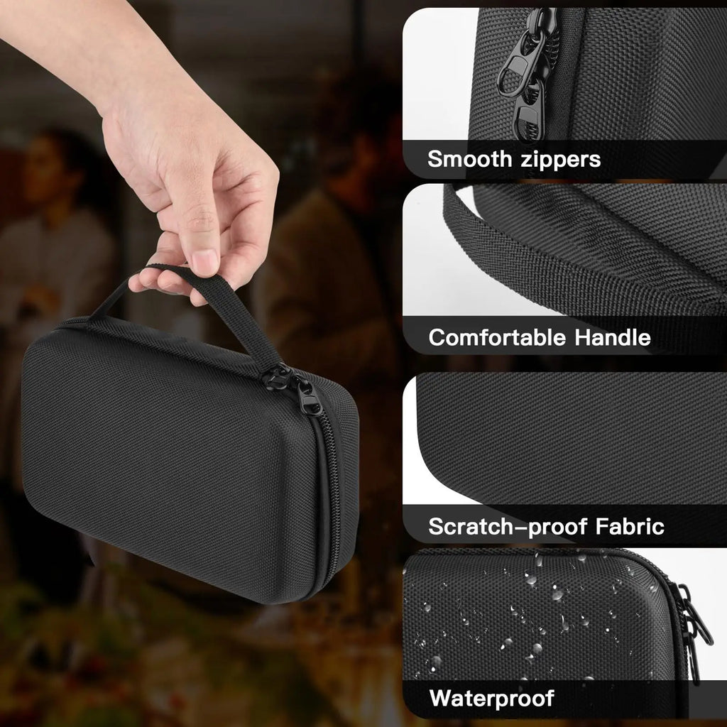 Dart Carrying Case EVA Organizer with 6 Elastic Bands | Black Dart Storage Case Nixie