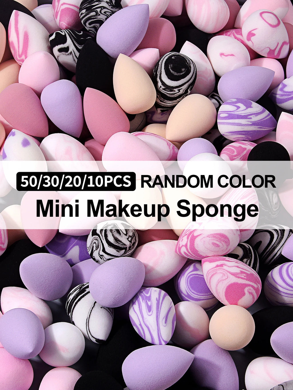 Mini Makeup Sponges – Water-Expanding Cosmetic Puffs 10–100 Pcs Makeup Sponge Nixie