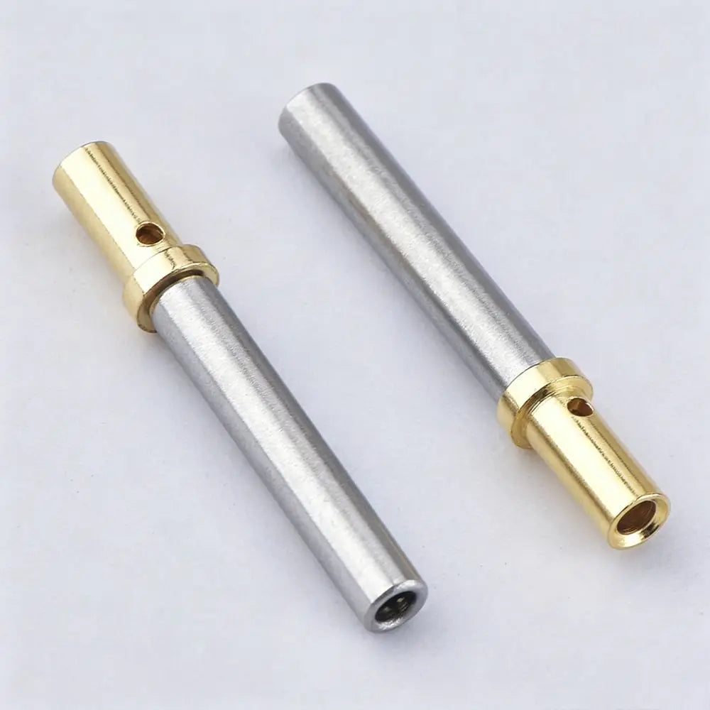 Gold Plated Crimp Terminal Pin 6-20AWG DT DTM Male Female Crimp Terminal Pin Nixie