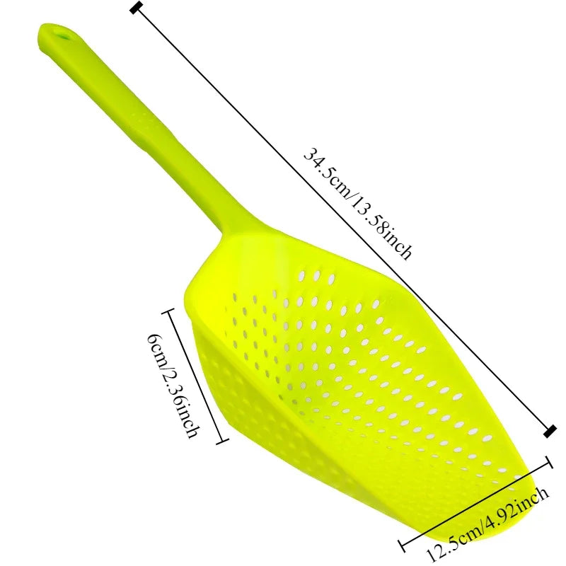 Slotted Spatula Strainer Spoon | Kitchen Colander Tool