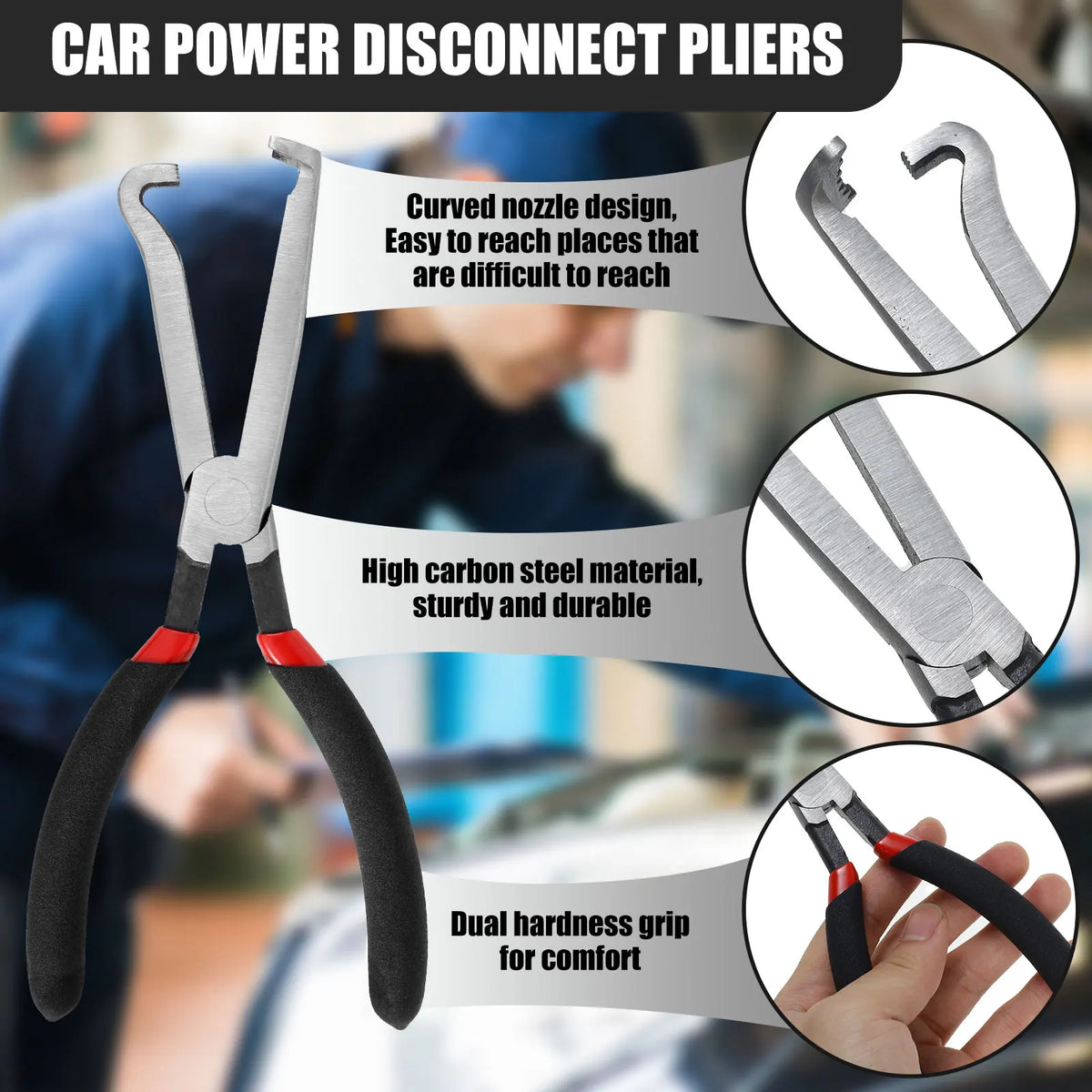 Automotive Electrical Connector Disconnect Pliers | Nixie Automotive Disconnect Pliers Nixie
