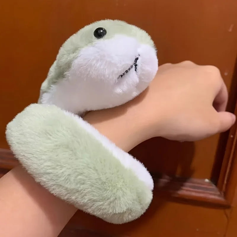 Year of the Snake Plush Keychain – Cute Green Snake Stuffed Toy