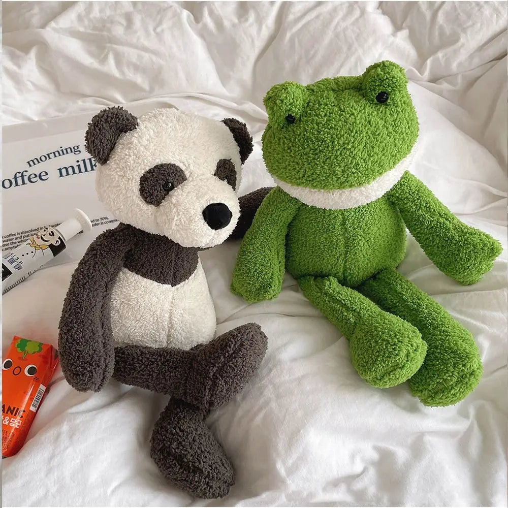 35cm Cute Stuffed Animal Plush Toy – Panda, Frog, Elephant