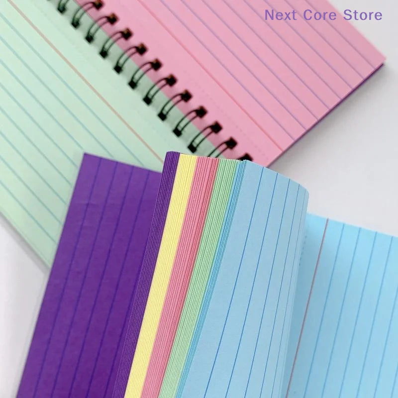 50-Sheet Colorful Tearable Mini Spiral Notebook – Memo Pad Mini Spiral Notebook Nixie