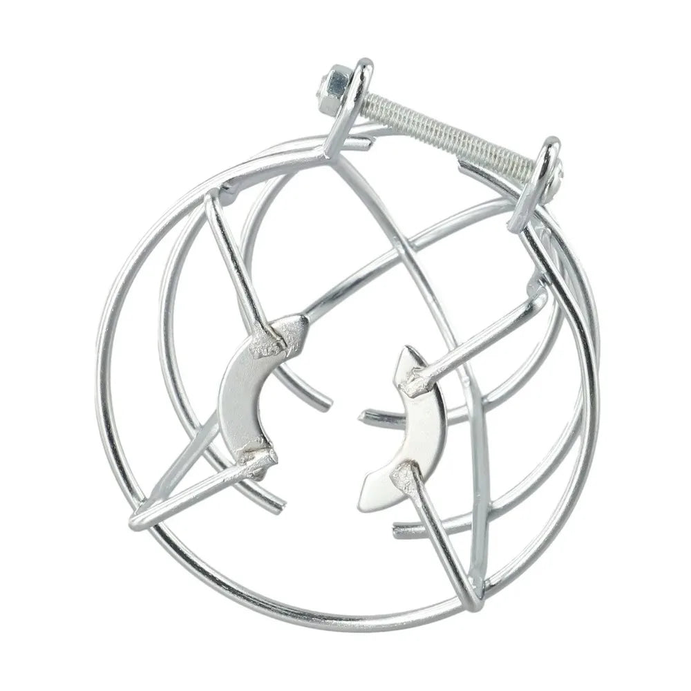 Fire Sprinkler Head Guard Cage Protector – Silver Steel Sprinkler Guard Cage Nixie