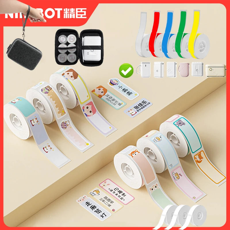 Niimbot D11 D110 D101 Self-Adhesive Label Paper Roll Label Printer Paper Nixie