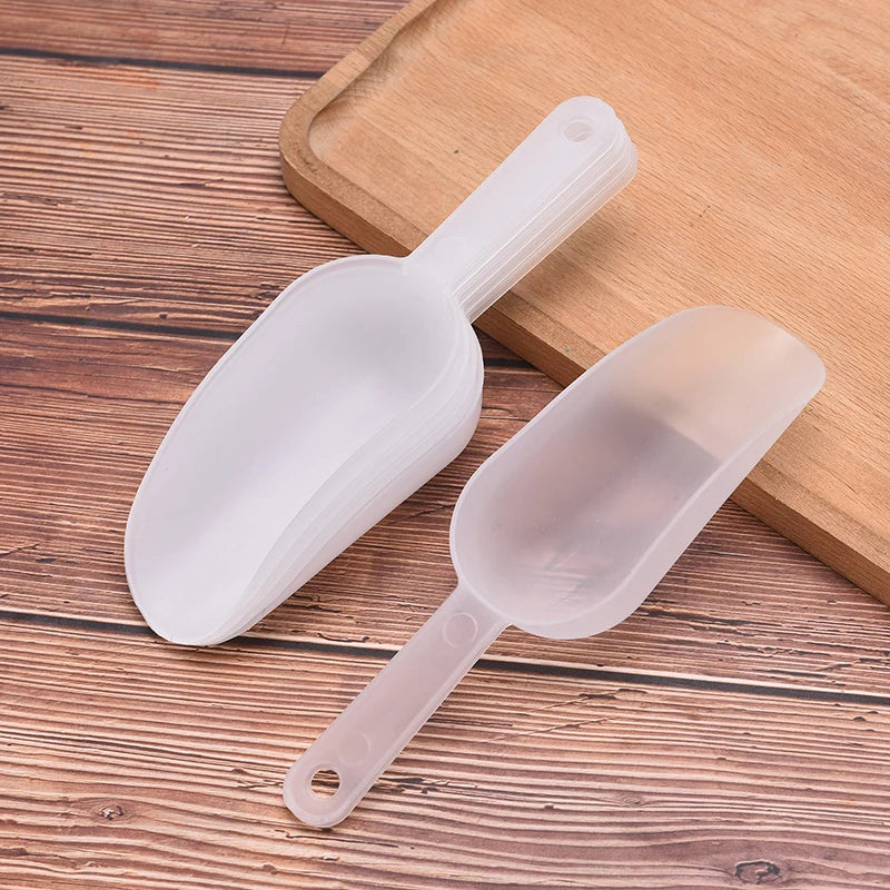 Plastic Measuring Scoops for Flour, Ice & Spices | 2/5 Pcs
