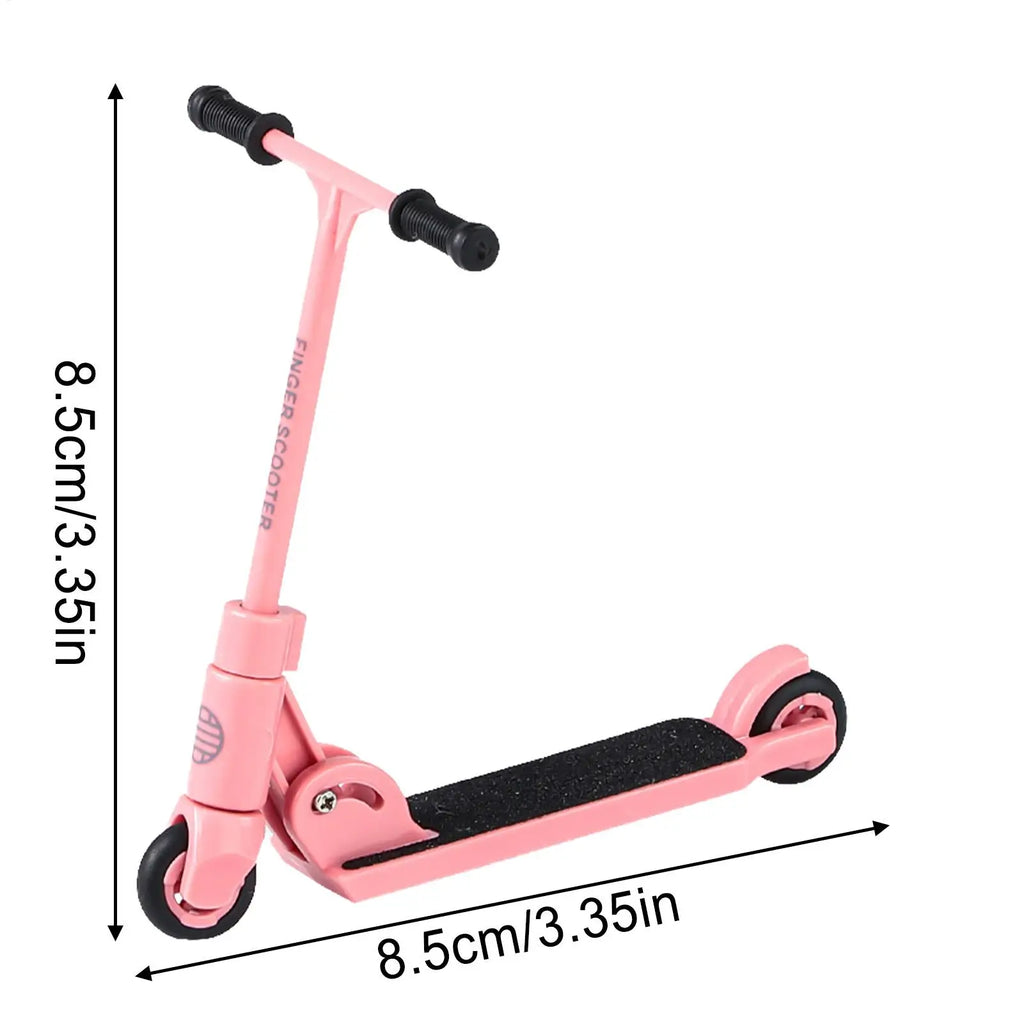 Foldable T-Type Finger Scooter Mini Toy with Brake | CE Certified Finger Toy Scooter Nixie