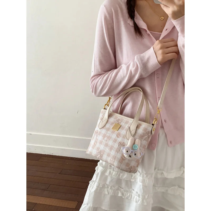 Korean Bucket Bag – Cute Crossbody Handbag for Women | BB-858