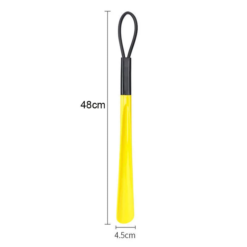 Extra Long Shoe Horn | Flexible No-Bend Shoe Helper Shoe Horn Nixie YELLOW