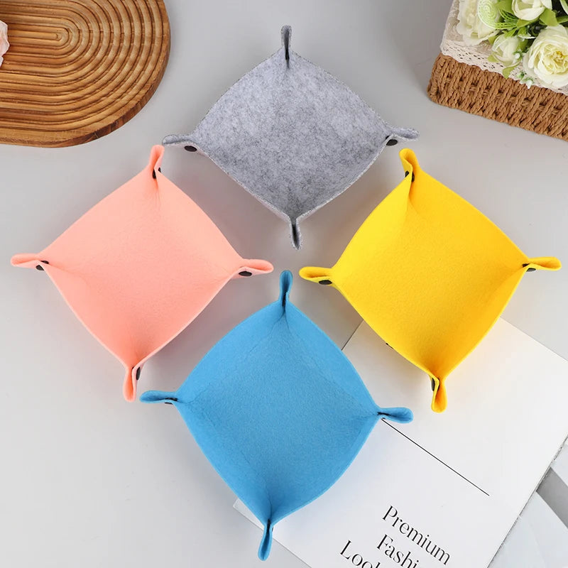 Felt Desk Organizer Storage Rack – Office, Kids & Mouse Pad Felt Desk Organizer Nixie