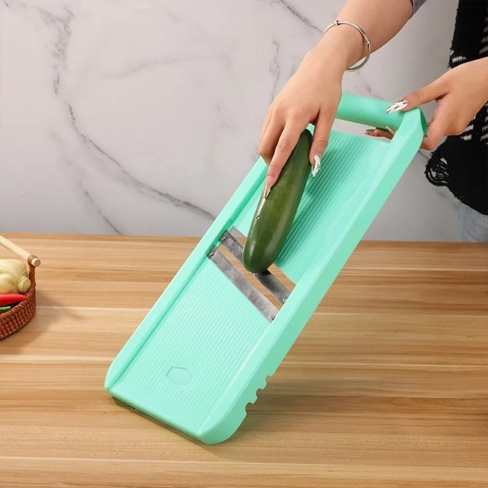 Manual Vegetable Julienne Slicer & Grater with Ergonomic Handle Vegetable Slicer Grater Nixie